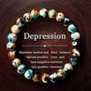 Colorful Turquoise Handmade Elastic Bracelet for Anxiety & Depression Relief