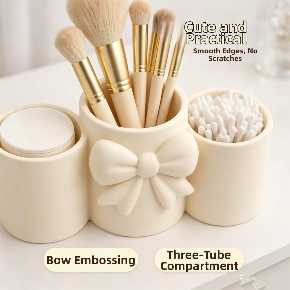 Ornaments Bow Storage Box 3D Printed Desktop Decoration Decorative Pencil Organizer Office Desktop