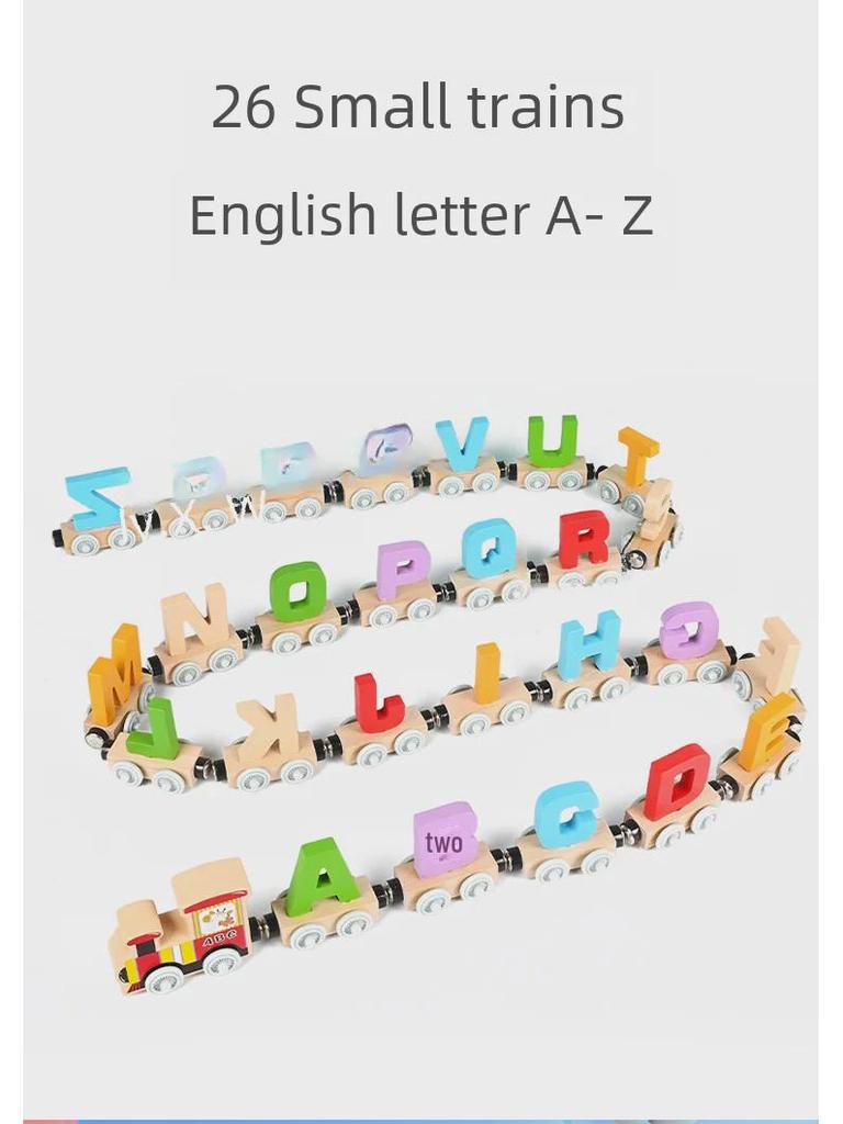 Magnetic Digital Train Building Blocks Educational Toys for Boys & Girls, Ages 1-5