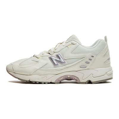 NB 828 Tessuto Pelle Sintetica Retro Versatile Scarpe da Papà Basse Sneakers Unisex Bianco ML828CB