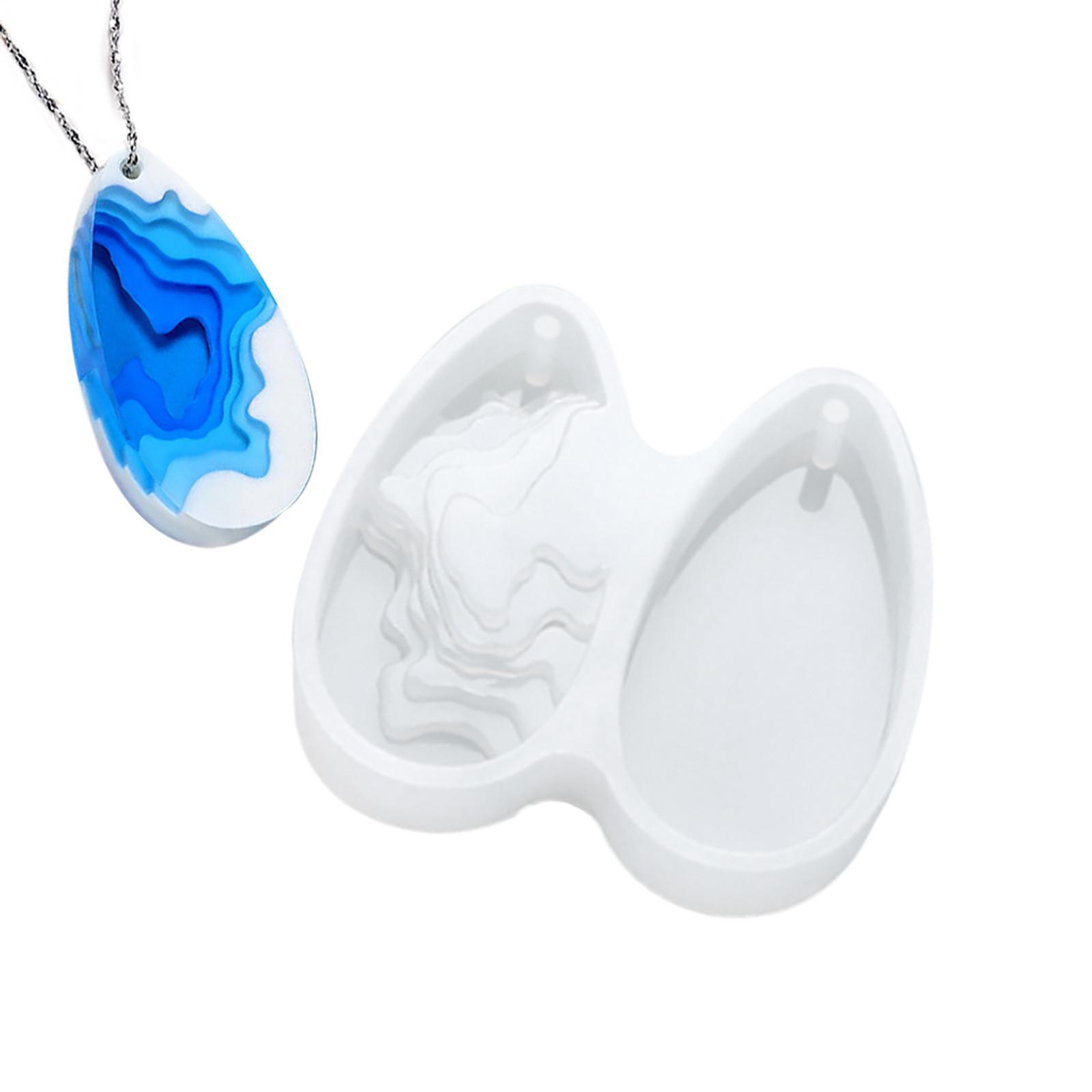 

Round Water Drop Handmade DIY Crystal Epoxy Glue Creative Silicone Molds