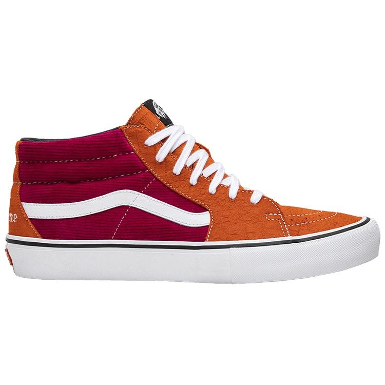 Vans Supreme x SK8-Mid Pro 'Corduroy Croc' Men's VN0A347UPUJ