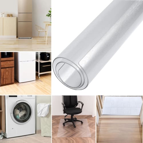 PVC Refrigerator Mat, Chair Mat, Scratch and Dent Protection, Floor Protector, Earthquake-Resistant Mat, Multi-functional PVC Cushion, Suitable for Pr