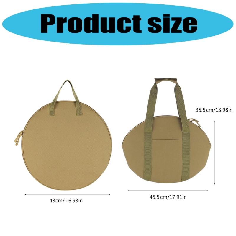 Heavy-Type Cooking Organizers Bag with Waterproofed Comfortable Handle for Camping Equipment Accessories Storage