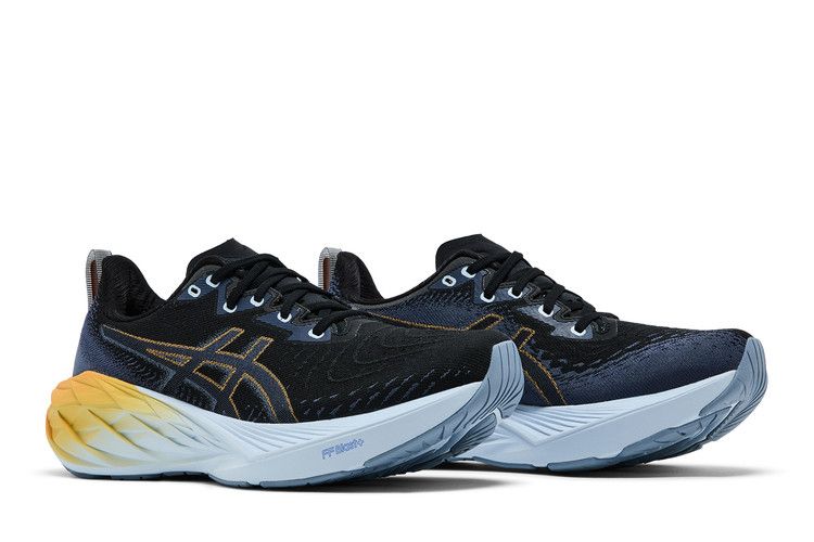 Asics Novablast 4 Black Thunder Blue Men's Sneakers