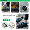 Breathable Steel Toe Work Shoes: Lightweight, Anti-Smash, Anti-Puncture, Wear-Resistant Protective Footwear.