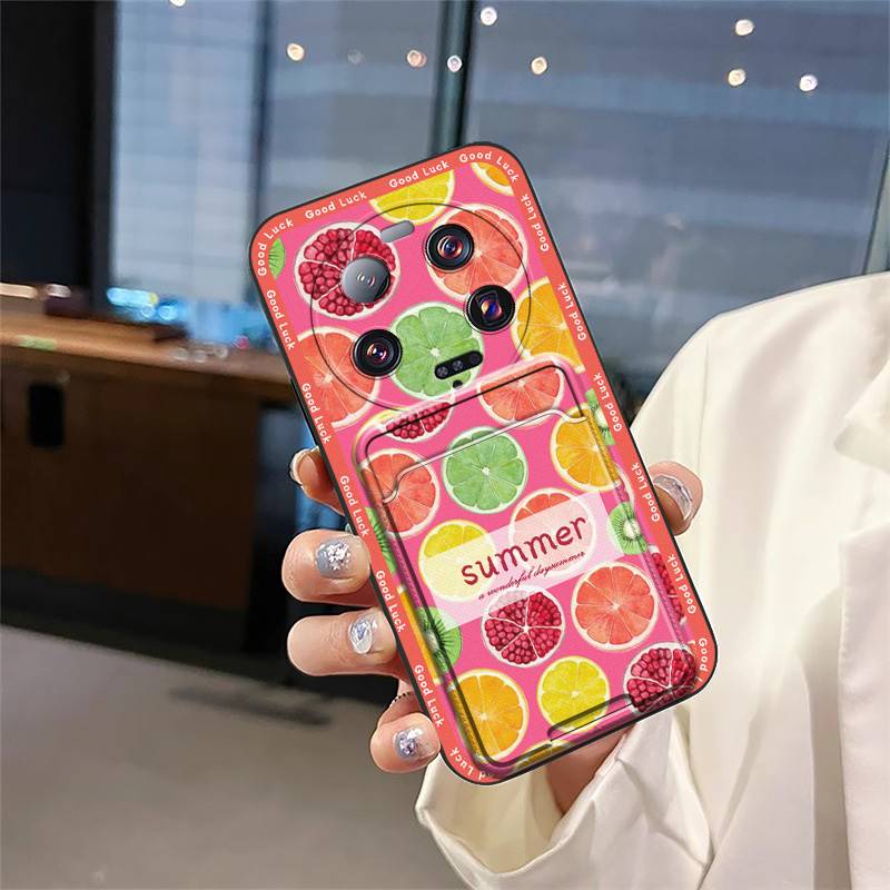 TPU Cute Phone Case For Xiaomi 13 Ultra Anti-dust Graffiti Shockproof Anti-knock Silicone Card Bag Dirt-resistant Cover