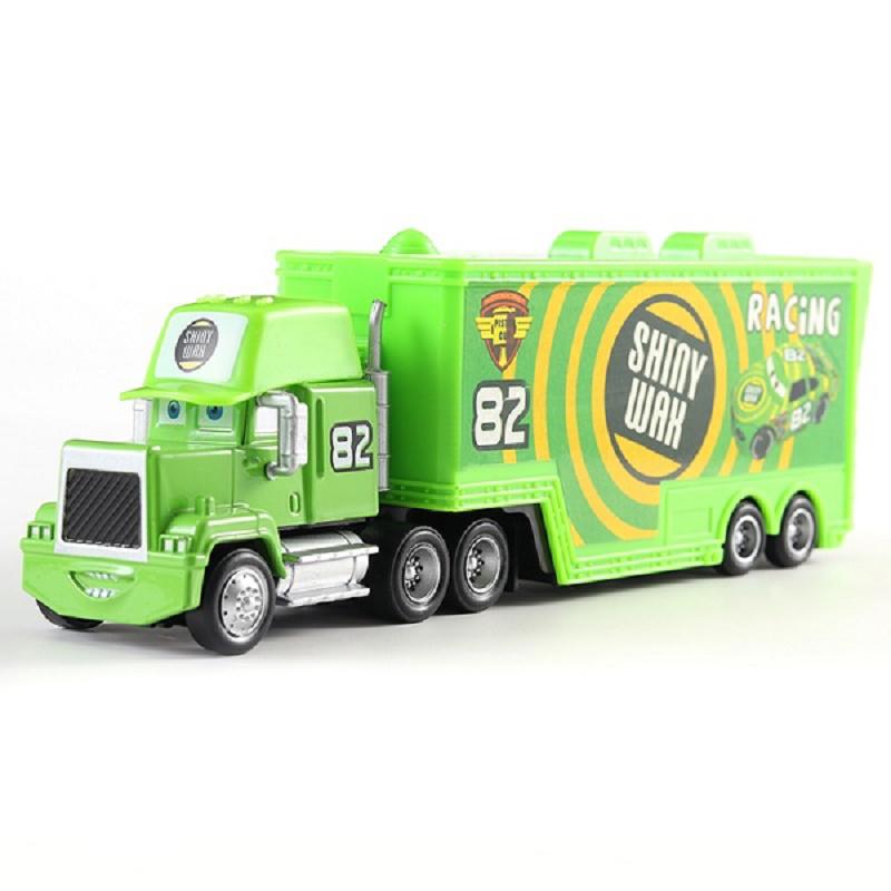 Pixar Cars Truck Model Car Anime Figure Mack Semi-Hauler Rust-eze Racing Toys Children's Birthday Gifts