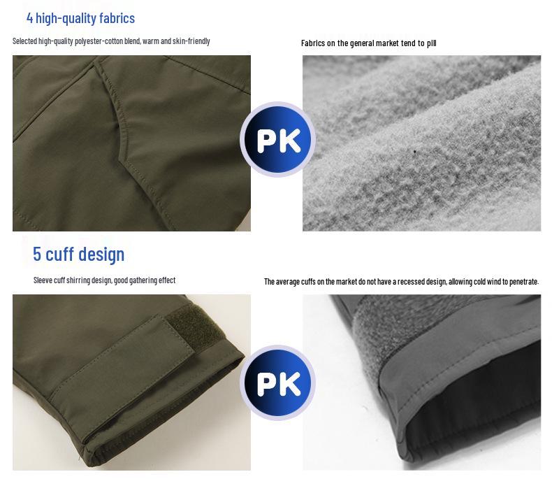 G8 Storm Tactical Camouflage Windbreaker & Fleece Set