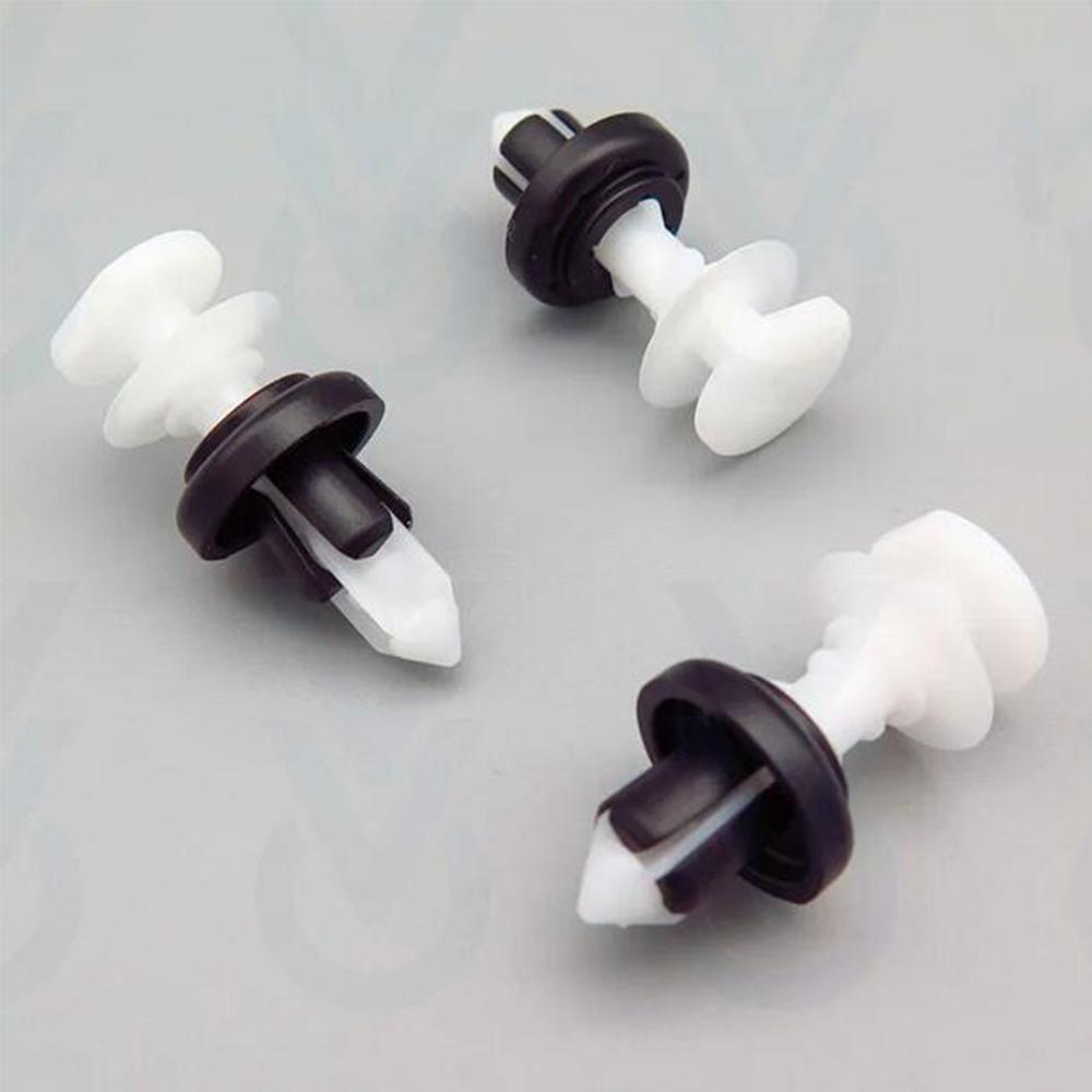 New 10x Windshield Pillar Trim Upper Clip 91561-SJD-003 For Honda Civic & Pilot 2004
