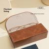 Premium PU Large Capacity Men's Eyeglass Case Shockproof Portable Glasses Storage Box Eyeglass Box For Gift
