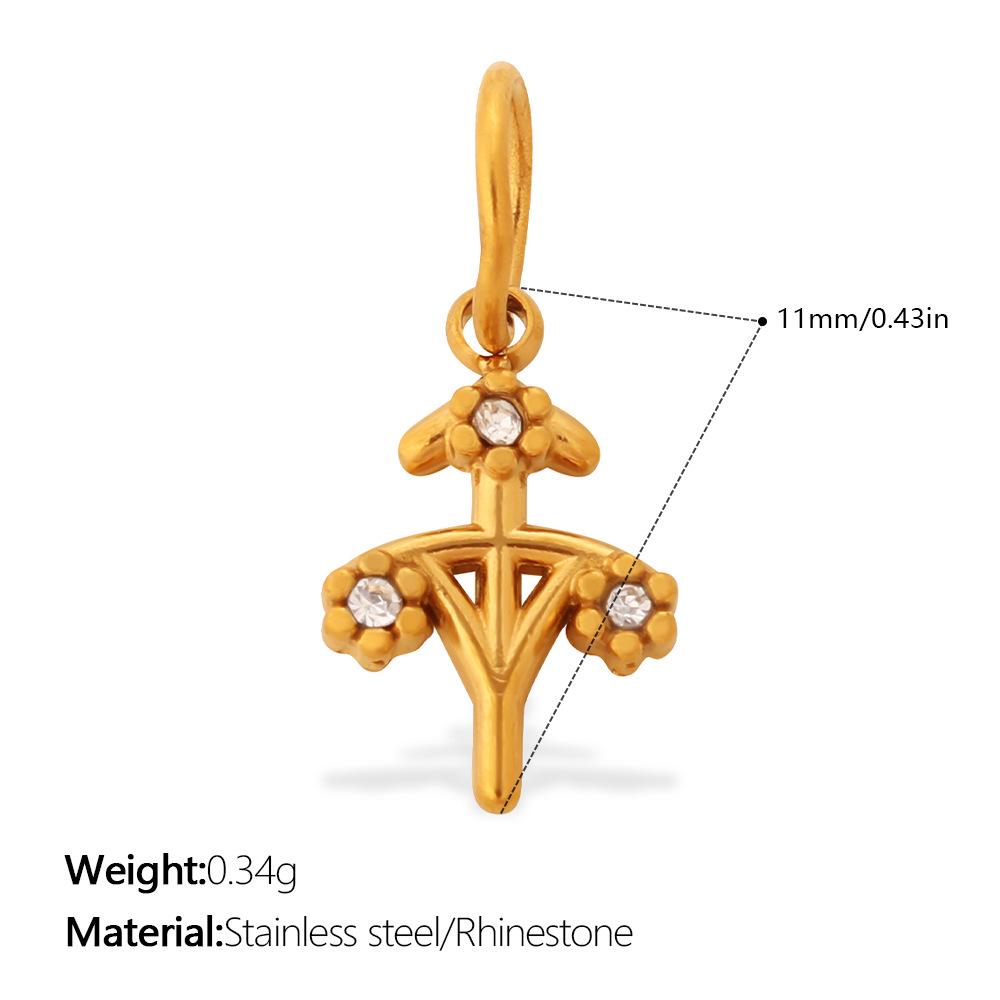 Luxury Zodiac Diamond Necklace Pendant – High-End Elegance In European & American Niche Design