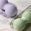 Double Ball Peanut Massage Ball Raised Point Myofascial Release Tool Fascia Massager  Neck Massage