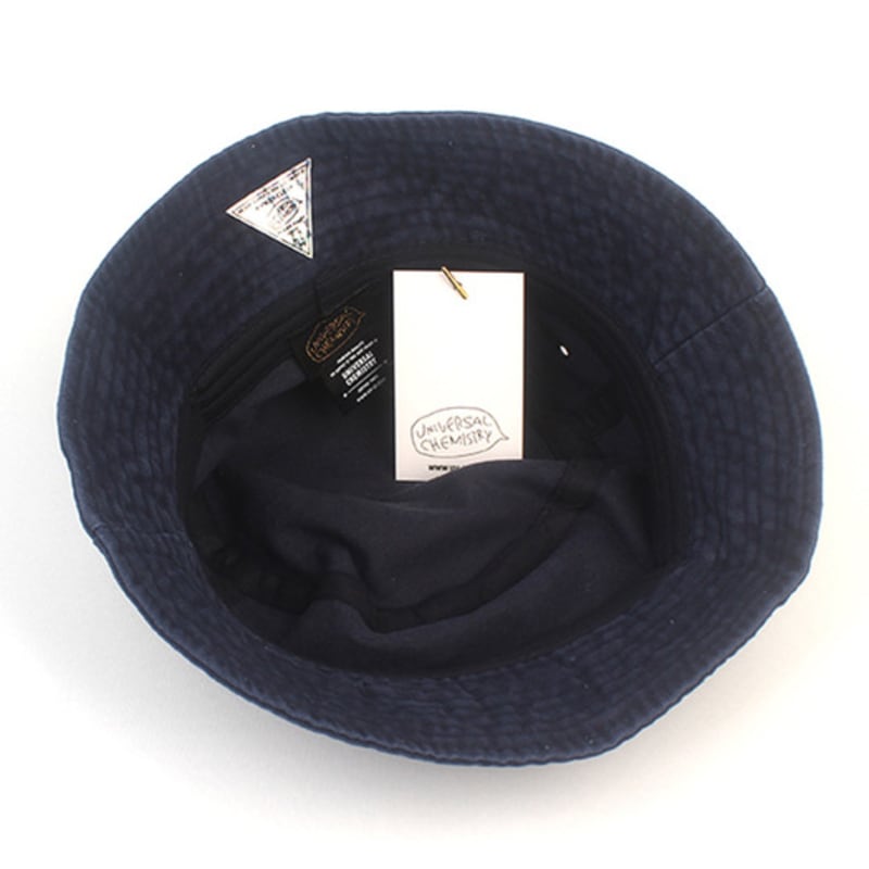 Universal Chemistry Pigment Navy Washing Bucket Hat