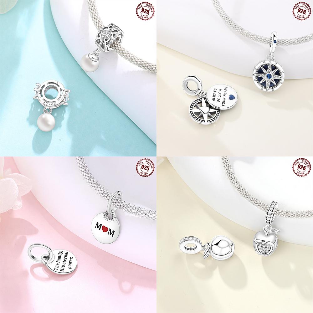 Bowling Ball Original Copper Pendant Globe Table Tennis Travel Airplane Pendant Beads Fit Bracelet Women Jewelry Making Gift