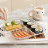 3/5/6 Grids Korean Style Fruit Plates Dining-Table Divided Seasoning Plate Refrigerator Dessert Storage Box Kitchen Gadget