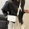Summer Small Square Bag Simple Casual New Fashion Versatile Personality Design Wide Shoulder Strap Single Shoulder Messenger Bag