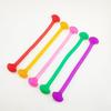 Silicone World Silicone Yoga Pull Rope Training Gym Strength Resistance Bands Pilates Sport Rubber Fitness Bands Workout Rope