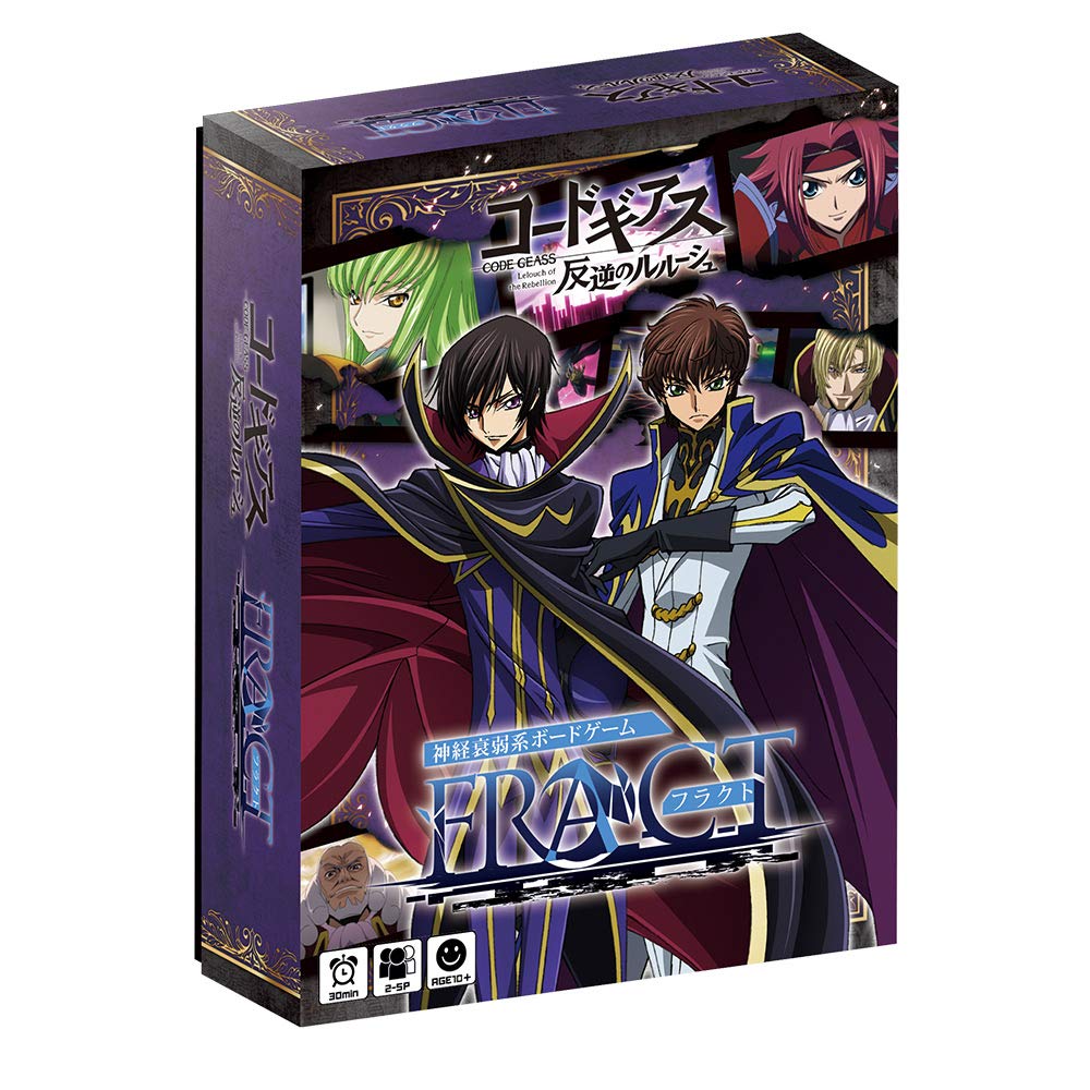 

Algernon Products Fract Code Lelouch of the Rebellion Настольная игра для возраста 30 минут Игра Geass, 2-5 игроков, 10+,