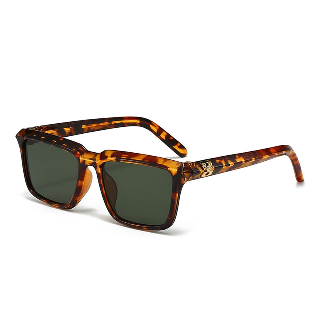 Fashion New Trend Square Fashion Mirror Men'S Fashion Street Sunglasses Driver Anti-Ultraviolet Fashion Mirror Women