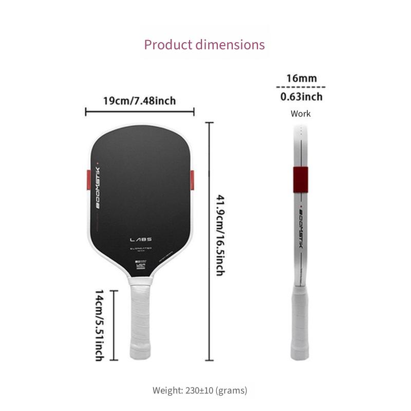 GEN5 Same Shape Pickleball Paddle Set Toray T700 Carbon Fiber Thermoformed Core USAPA Professional Tournament Complete Playing Kit