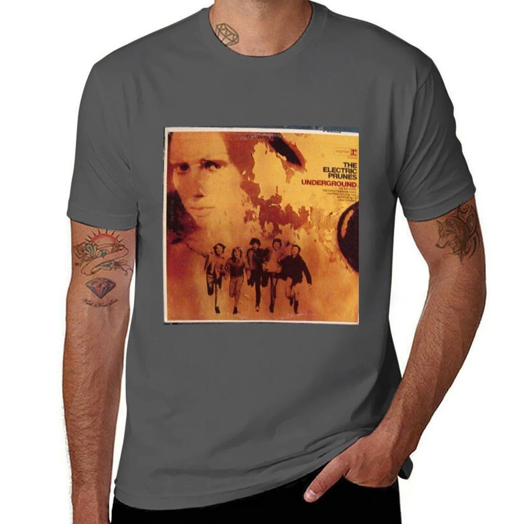 The Electric Prunes Underground Psychedelic 60s T-Shirt Anime T-Shirts Oversize Unisex T-Shirt Lustige T-Shirts Dunkler Humor T-Shirt