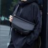 Men Crossbody Bag with Cup Holder Waterproof Chest Bag Magnetic Buckle Sling Bag Shoulder Bag for Commuting Street Travel