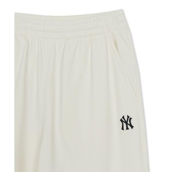 MLB New York Yankees FW/AW26 Solid Color Minimalist Straight Leg Casual Pants Unisex pants 3APTB0264-50CRS