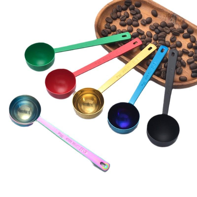 Stainless Steel Long Handle Coffee Measuring Spoon