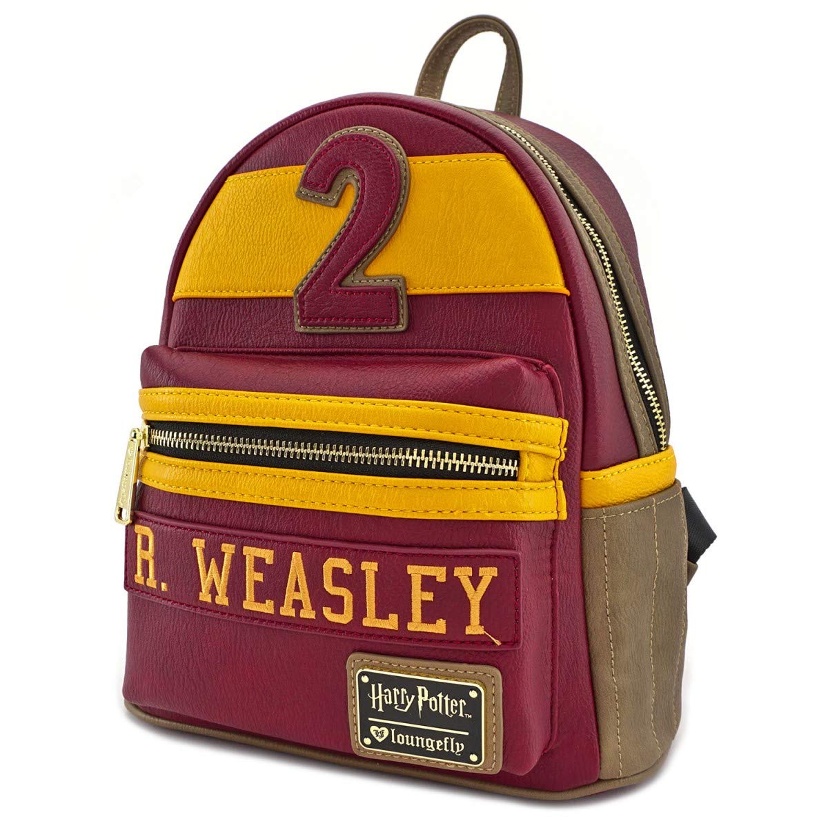 

[Disney] Loungefly Harry Potter Backpack, Weasley Gryffindor, Loungefly [Parallel Import] Bag, Goods