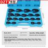 19-Piece Adjustable Wrench Set - 10-22mm Metric & 3/8" Open-End Spanner Auto Repair Tool Kit