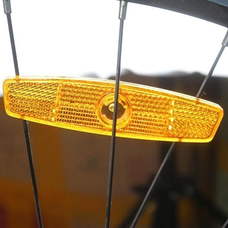 4PCS Bicycle Rays Jízdní kolo Jízda na kole Spoke Reflexní výstražné bezpečnostní Reflektor Mount Vintage Clip