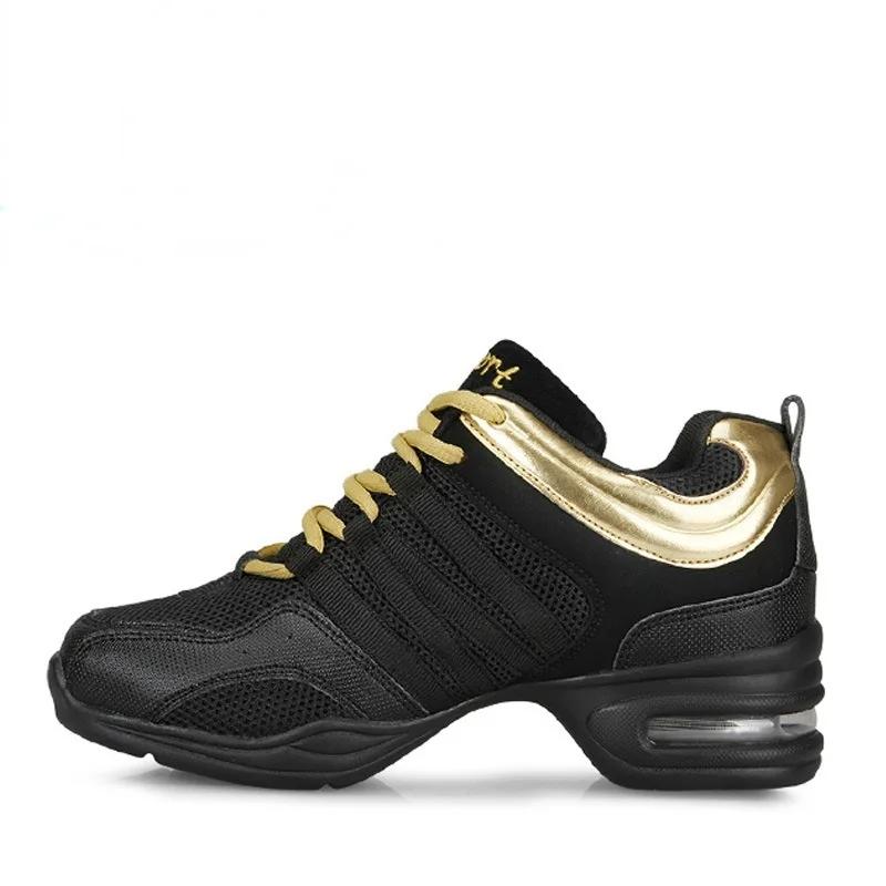 Mesh Women Sports Feature Soft Outsole Breath Dance Shoes Sneakers Woman Practice Modern Jazz Girls Ballet Shoes