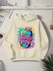 My Little Soda Pop Kinder Kapuzenpullover K-Pop Musik Koreanischer Anime Sweatshirt Hip Hop Jungen Kleidung Geschenk Süßer Spruch T-Shirt Locker Kinder Oberteil