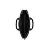 Coach Liam 33 Solid Color Letter Logo Leather Shoulder Crossbody Briefcase Large Men Bags Black CJ652-QBBK