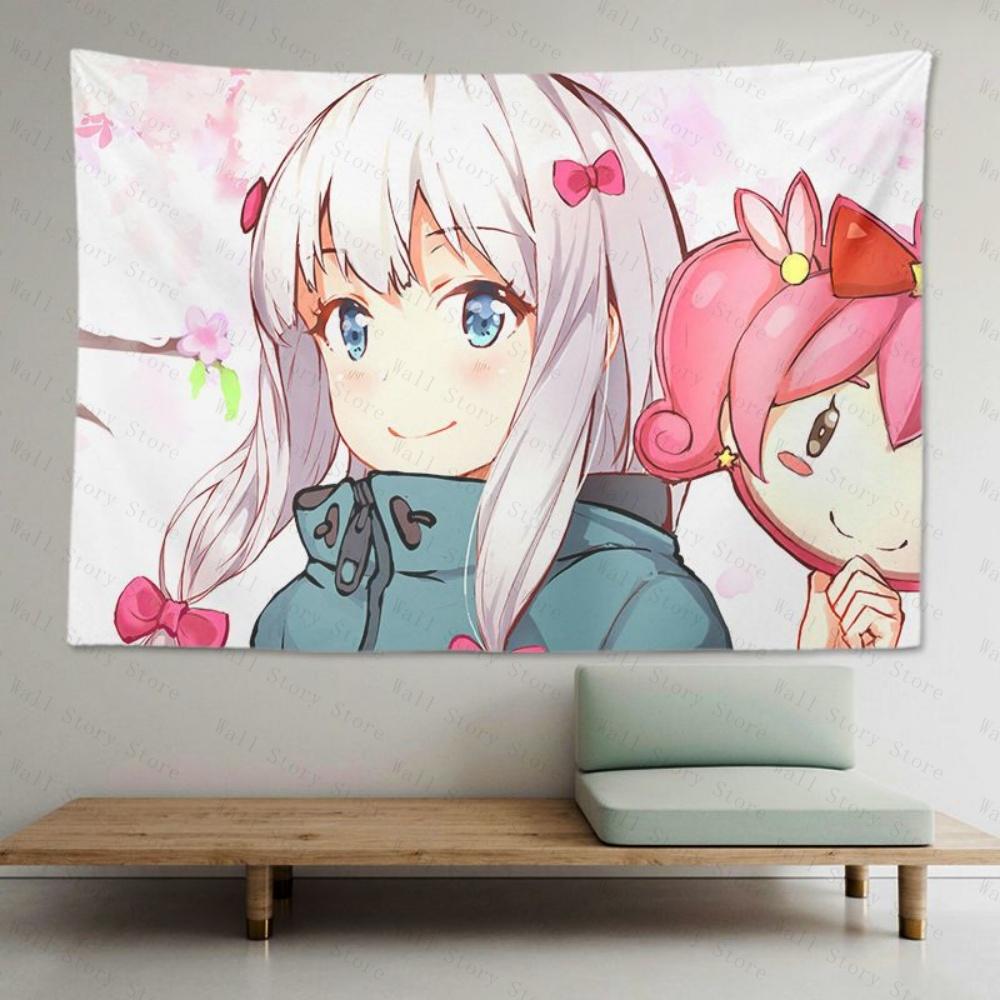 

Limited Stock eromanga Sensei Tapestry Kawaii Anime Tapestry Wall Hanging Cozy Bedroom Tapestry Gift for Bedside Tapestry 74x94cm(29x37in)