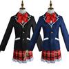 Anime Love Chunibyo Other Delusions Takanashi Rikka Dekomori Sanae Cosplay Costume Adult Woman Wig Skirts Halloween Uniform Suit
