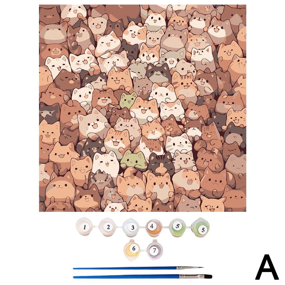 Zestawy do malowania po numerach dla dorosłych początkujących, łatwe malowanie po numerach dla dorosłych na płótnie, DIY malarstwo olejne do dekoracji domu
