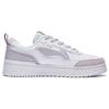 Li Ning Tianji 2.0 Bequem Abriebfest Atmungsaktiv Niedrig geschnitten Skateboard-Schuhe Damen Weiß Lila AGCT212-4