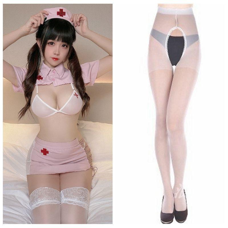 Sex Underwear Pure Desire Temptation Sex Uniform Split Small Nurse Suit Side Strap Temptation