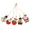 5/10pcs Diamond Painting Christmas Santa Claus Pendant Decoration Atmosphere Decor for Children Christmas Gift Natal Navided