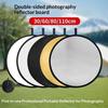 5 In 1 Round Photo Reflector Collapsible Portable Kit for Outdoor Live Broadcast Studio Portrait Shooting
