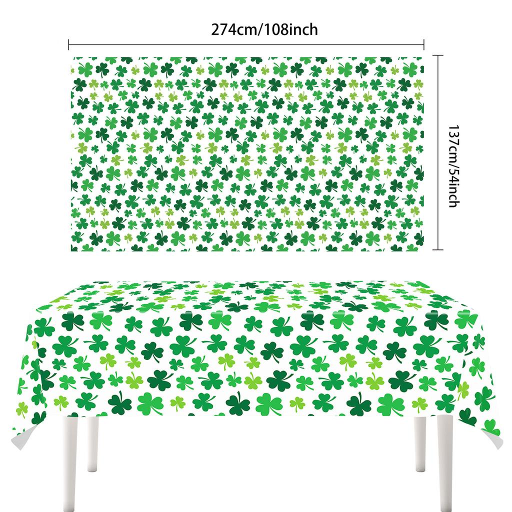 St. Patrick'S Tablecloth Party Decorative St. Patrick'S Tablecloth Theme Decorative Tablecloth Tablecloth