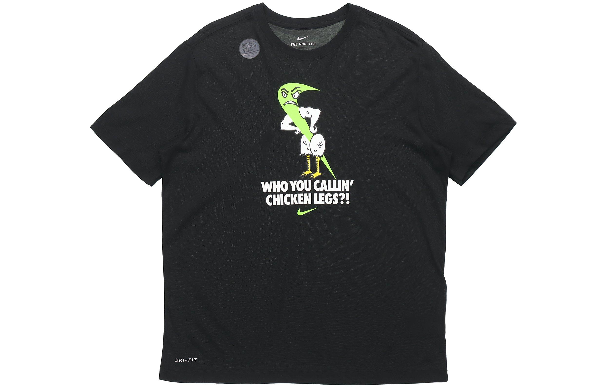 

Nike T Shirts Men s Black Crew Neck Moderate Straight Fit DA1797-010 M