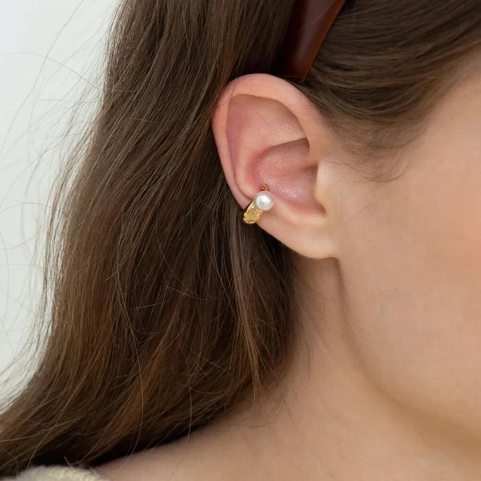 pearl pattern earcuff
