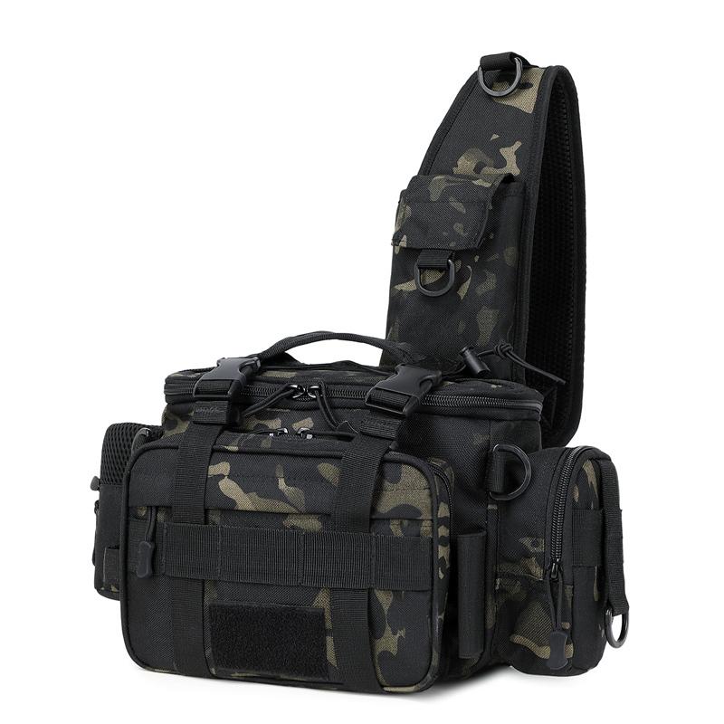 Large Capacity Tatical Waist Packs Men Chest Bag High Quality Men Shoulder BAG Fanny Tools Bag For Fishing Vintage Style Men Bag