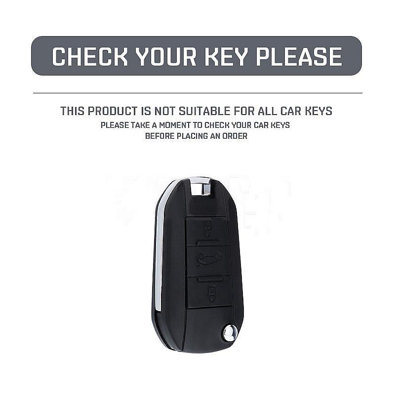 TPU Car Remote Key Case Cover Shell For Peugeot 208 107 206 306 307 308 2008 3008 4008 5008 RCZ Citroen C1 C2 C3 C4 C5 CACTUS C8