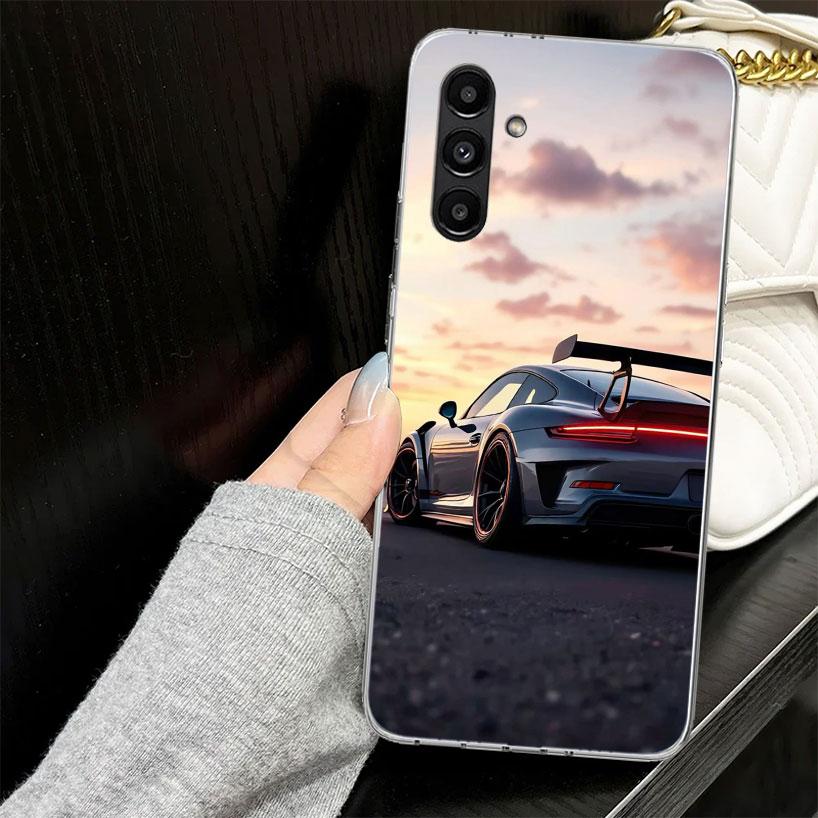 Sports GT3-RS Car-911 Case for Samsung A17 A16 A56 A36 A26 A15 A55 A35 A25 A14 A54 A34 A24 Phone Cover A13 A53 A33 A23 A05S A04S
