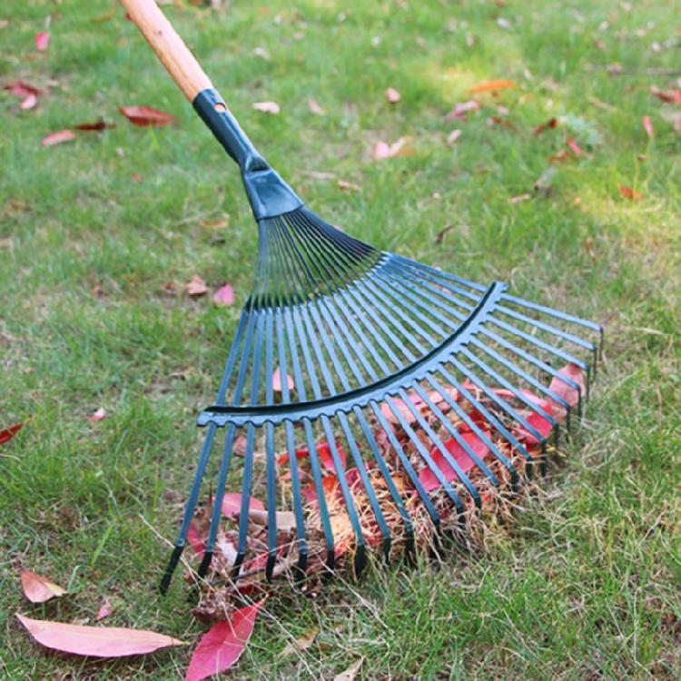 Stalen Ventilator Houtvork voor Hoofdwissel voor Tuin Terras Bladeren Blad Gazon Mos 22 Tot