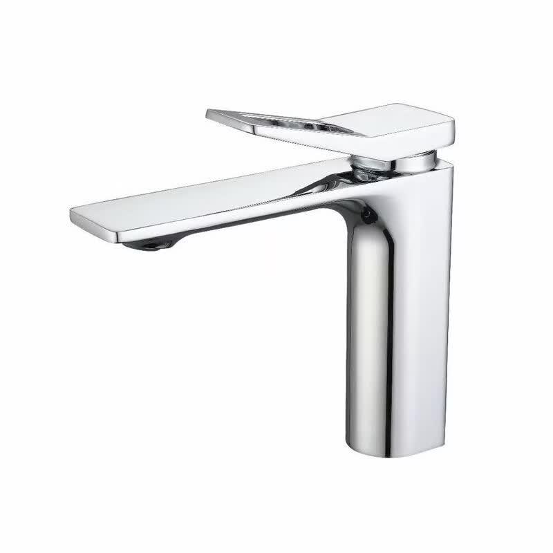 TLXT Gunmetal Gray Single Handle Hot/Cold Basin Faucet